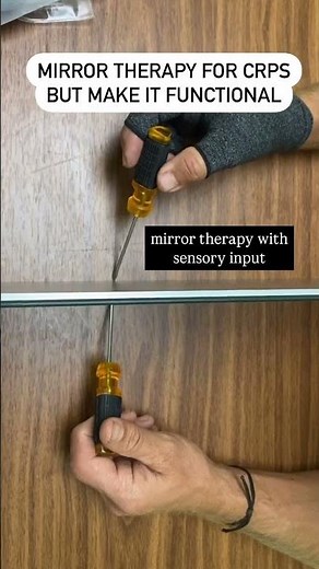 Mirror therapy for CRPS, but make it functional!
