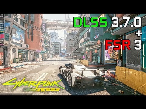 Cyberpunk 2077 DLSS 3.7.0 + FSR 3 Frame Generation (No Ghosting)