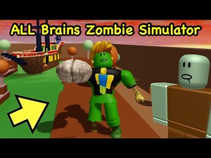 How to find EVERY Brain in Roblox ZOMBIE SIMULATOR