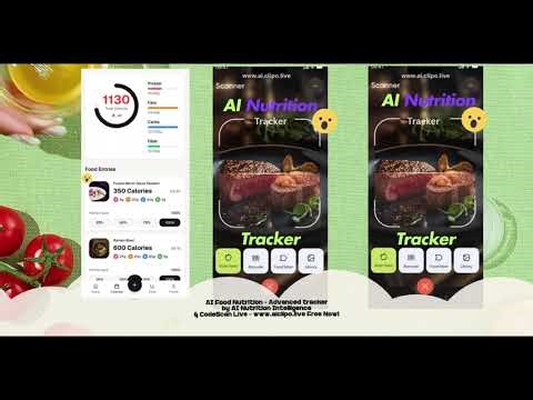 AI image recognition or Scan barcode to get nutrition facts