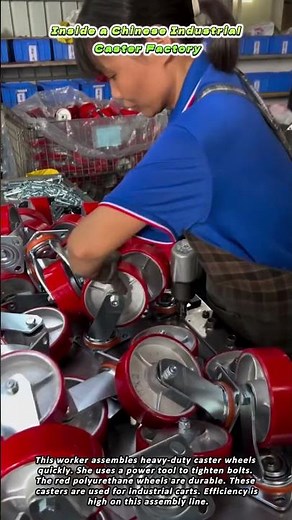 Inside a Chinese Industrial Caster Factory