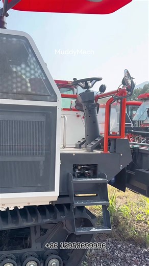 Revolutionary Steering Wheel Combine Harvester for Easy Operation