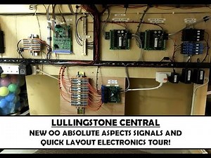 Quick look at new Absolute Aspect LED signals. Quick bonus tour of layout electronics.