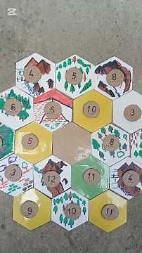 DIY Catan Number Tokens | Easy Board Game Tutorial