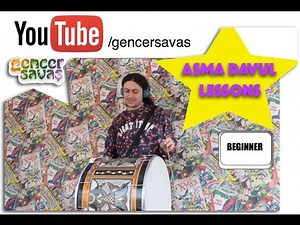 ASMA DAVUL LESSON - BEGINNER Davul Dersi 0545 743 27 23