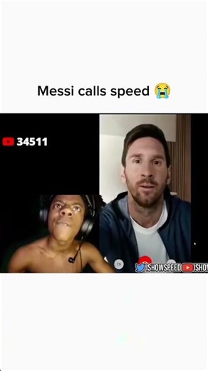 Leonel messi calling ishowspeed 😅 #ishowspeed #ishowspeedwannabe #ishowspeedwannabe #speed