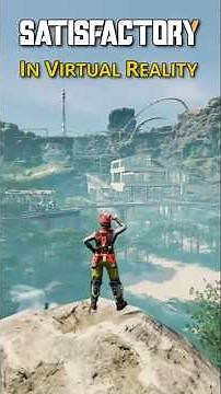 Satisfactory in VR! #satisfactory #gaming #pcvr #uevr