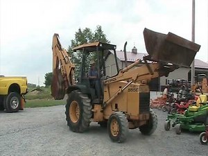 FORD 555D Loader Backhoe 4x4