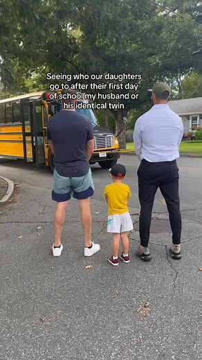 121K views · 226K reactions | First day of school means back to our school bus antics  #twinbrothers #family #dadsofinstagram | Nellesworld | Facebook