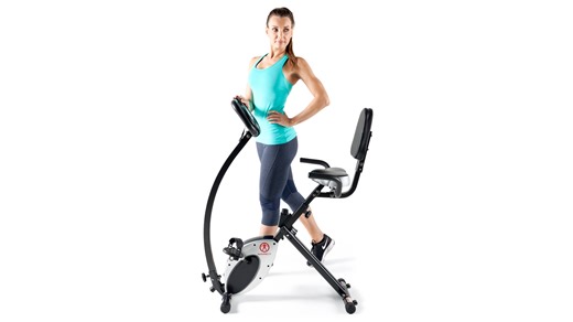 Watch Marcy Foldable Recumbent Bike Assembly Video NS-653 on Amazon Live