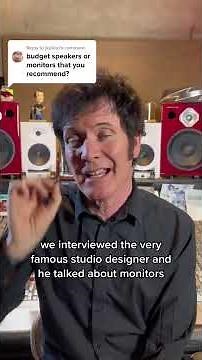 The Best Budget Studio Monitors