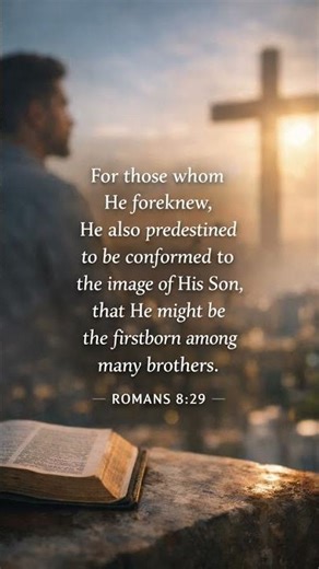 📖 Romans 8:29 #Conformed to the #Image of #Christ #dailyscripture #dailyverse #bibleverse #godsword
