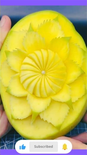 Beautiful Mango Flower Decoration | Easy Fruit Carving Ideas | Fresh Mango Art Design#viral videos