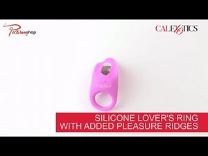 Couple's Enhancers Silicone Rechargeable Teasing Enhancer Demo (PG-Friendly)