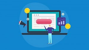 CTA button, Website call to action button, Adding call to action buttons for better conversion, signups and downloads, Clickable button on website - 2d animation video clip