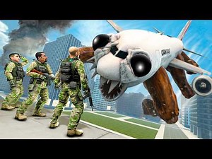 КРУШЕНИЕ КРАБ САМОЛЕТА! УГАР И БЕЗУМИЕ В Garry`s Mod