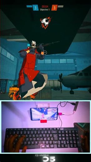 4in1 Gaming Combo Gameplay 💀 Free Fire 🔥