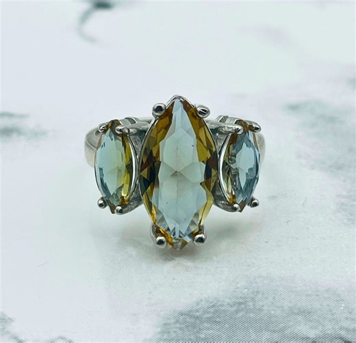 Handmade Sterling Silver Alexandrite Ring, Color Changing Gemstone - Etsy