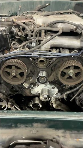 Toyota 3.4l timing belt replacement #toyota