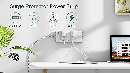 Power Strip Surge Protector