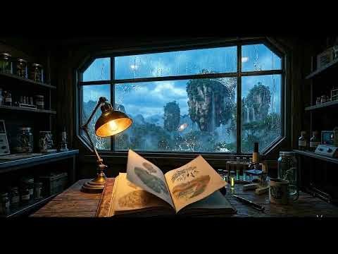 POV: You’re in a Pandora COZY Research Lab during a Storm ⛈️ [3 Hours] Avatar Ambience (Rain sound)