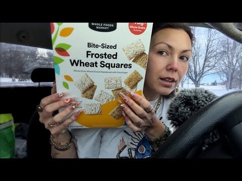 asmr that is basically a FaceTime call📱😜 (groceries, whispers, tapping)