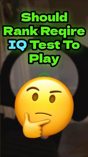 Should Rank Require An IQ Test? 😂 | #rainbowsixsiege #r6 #gaming