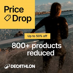 Discover new lower prices! Pay less, play more with up to 50% off on 800 products. Elevate your active pursuits with expertly designed sporting goods. | Decathlon UK