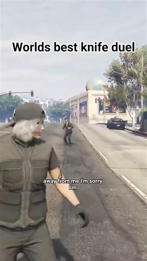 World's Best Knife Duel #gta #gaming #fyp