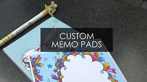 Design a little memo pad or two to give your desk a fun look....
