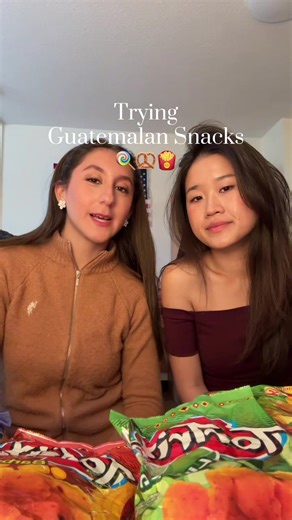 Discovering Guatemalan Snacks with Korean Friend