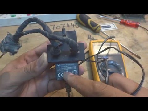 Repairing a switch mode power supply. SMPS repair.