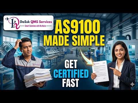 AS9100 Certification Made Simple | Aerospace Quality Standard Explained