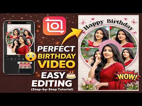 Best InShot Birthday Editing Trick 🎂🔥 | Photo Collage & Video Editing Tutorial