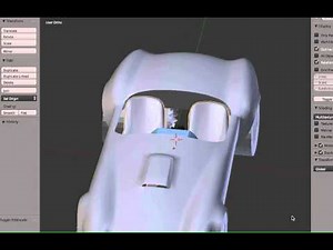 3D Printed HO Slot Car Body - Cobra
