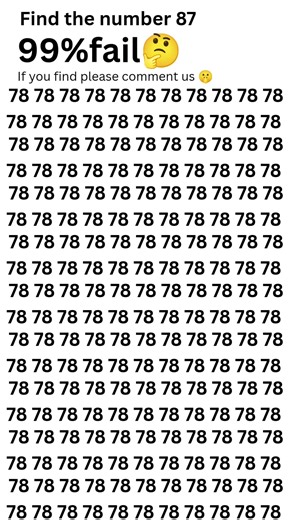 find the number 87#number #challengegames #