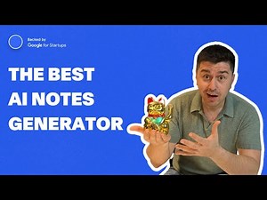 AI notes Generator for your Meetings