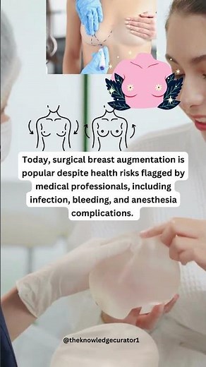 A blow up bra sure beats having surgery?