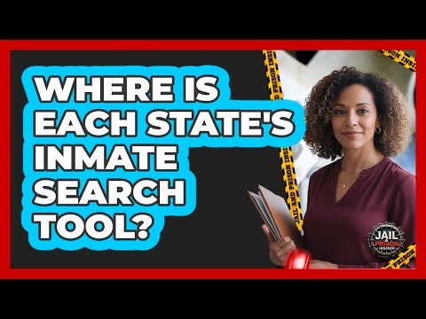 Where Is Each State's Inmate Search Tool?