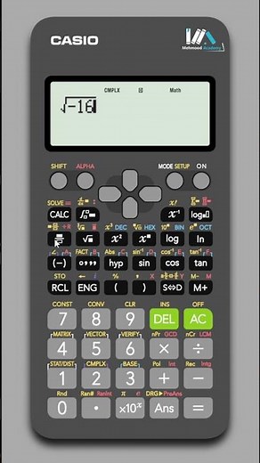 Did You Know that Your Calculator Can Simplify Negative Numbers Under the Root #calculatortricks