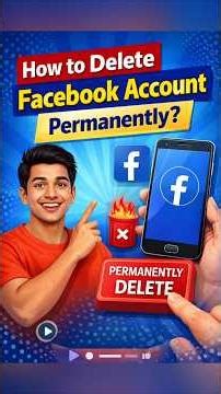 How to Delete Facebook Account Permanently 2026 | Facebook Account Delete Kaise Kare #shorts