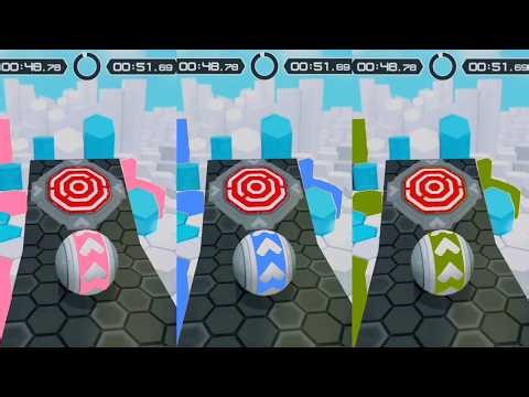Triple Color Changing GYRO BALLS 💥 Naftrix Gaming Game 5 Gyrosphere Trials