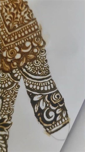 💕🥀👆Full hand mehndi design | Bridal mehndi designs for hands✨🌿🥰 | #bride #art #henna