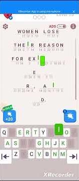 Cryptogram letters and Numbers Level 35