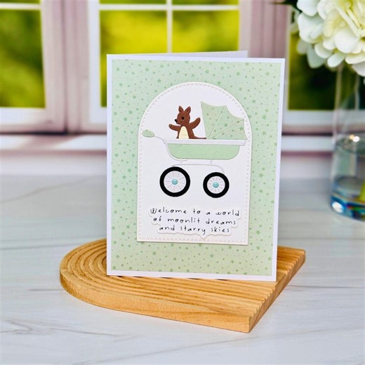 Handmade Baby Carriage Greeting Cards | A2 Size | Blank Inside - Etsy