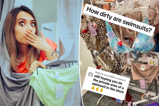 Here’s the nasty reason why you should never trust the plastic hygiene liners on bathing suits
