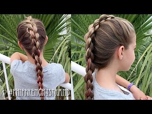 How To Do a French Four Strand, 3D, or Round Braid | Pretty Hair is Fun