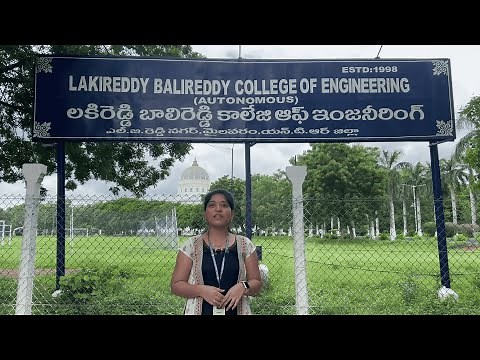 LAKIREDDY BALI REDDY COLLEGE OF ENGINEERING (AUTONOMOUS ), L.B REDDY NAGAR, MYLAVARAM, AP - 521230