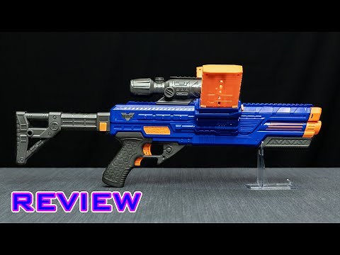 [REVIEW] Dart Zone Vulcanator | Dual Mag Full Auto Blaster!!