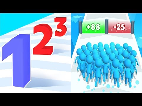 Number Master VS Count Masters - All Levels Gameplay Android, ios (Part 190)